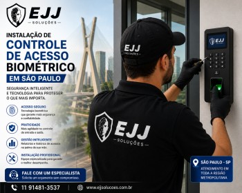 Instalação de Controle de Acesso Biométrico em São Paulo