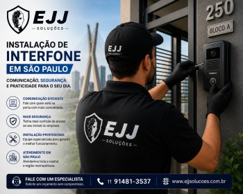 Instalação de Interfone em São Paulo