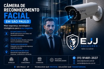 Câmera de Reconhecimento Facial em São Paulo