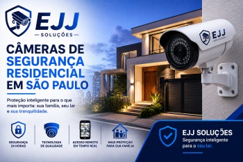 Câmeras de Segurança Residencial em São Paulo
