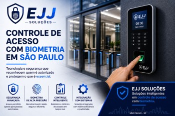 Controle de Acesso com Biometria em São Paulo