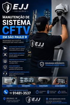 Manutenção de Sistema CFTV em São Paulo
