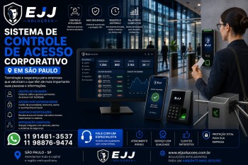 Sistema de Controle de Acesso Corporativo em São Paulo